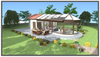 Altınpark Hizmet Binası / Kış Bahçesi Çalışması